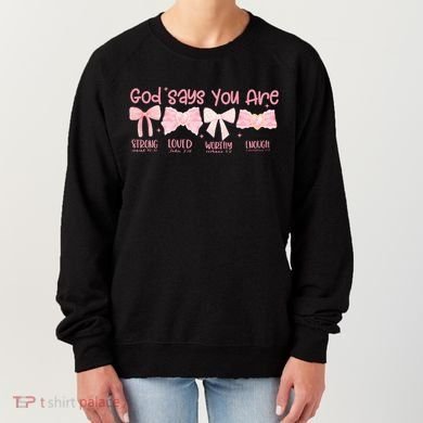 God Says I Am Coquette Women's Sweatshirt