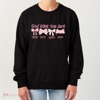 God Says I Am Coquette Women's Sweatshirt thumb 0