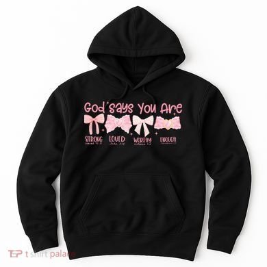 God Says I Am Coquette Hoodie