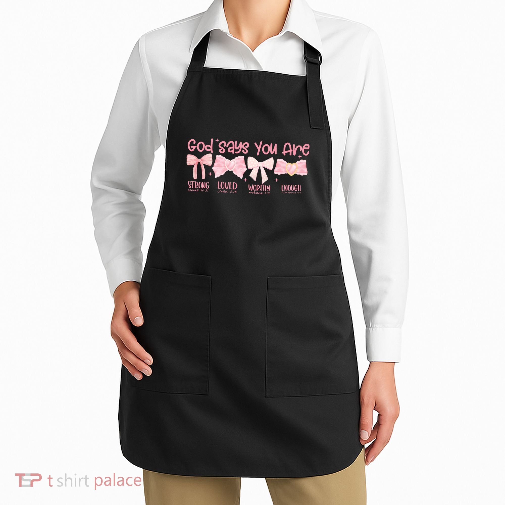 God Says I Am Coquette Apron