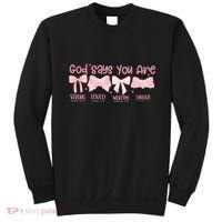 God Says I Am Coquette Sweatshirt thumb 0
