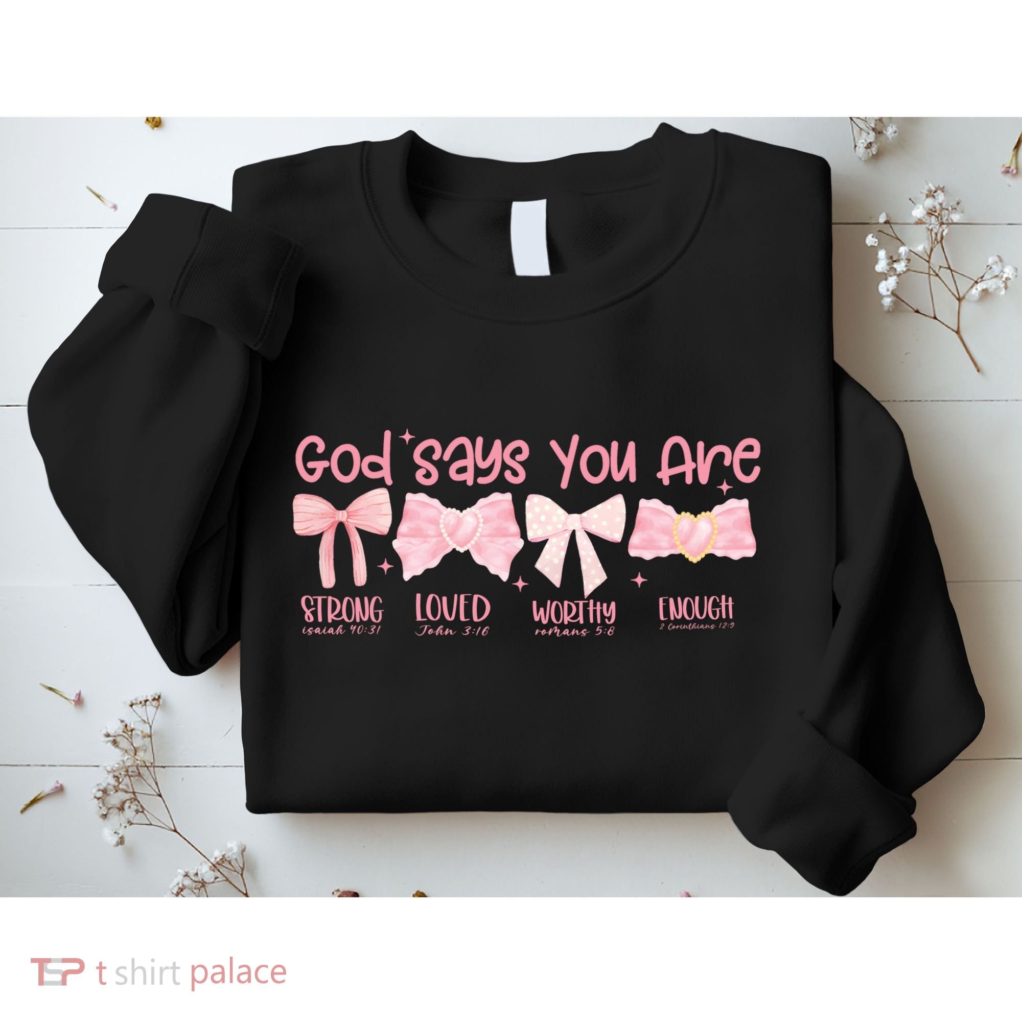 God Says I Am Coquette Sweatshirt