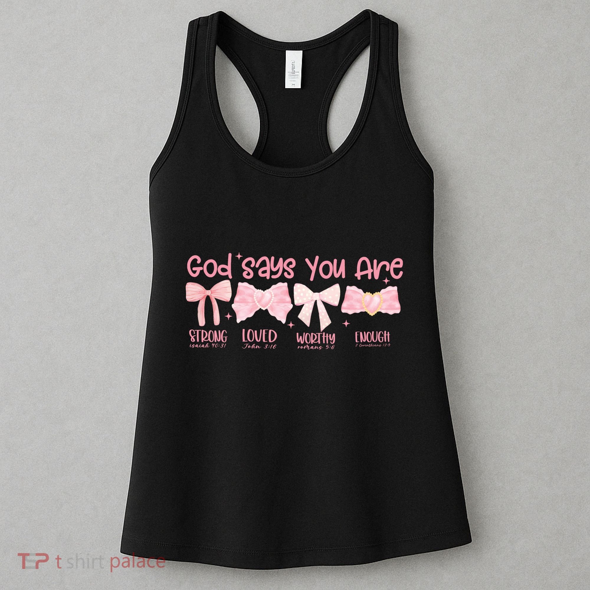 God Says I Am Coquette Women's Tank Top