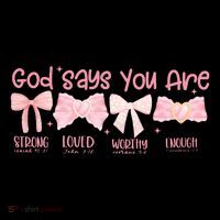 God Says I Am Coquette Toddler Hoodie thumb 2