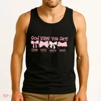 God Says I Am Coquette Tank Top thumb 3