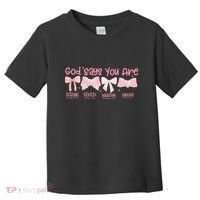 God Says I Am Coquette Toddler T-Shirt thumb 0