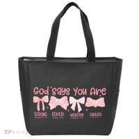 God Says I Am Coquette Tote Bag thumb 0