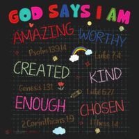 God Says I Am C.R.A.Y.O.N Drawing Bible Christian Beanie thumb 2