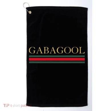 Gabagool Satirical Italian Slang Golf Towel