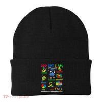 God Says I Am Be Kind Autism Awareness  Beanie thumb 0