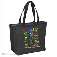God Says I Am Be Kind Autism Awareness  Tote Bag thumb 2