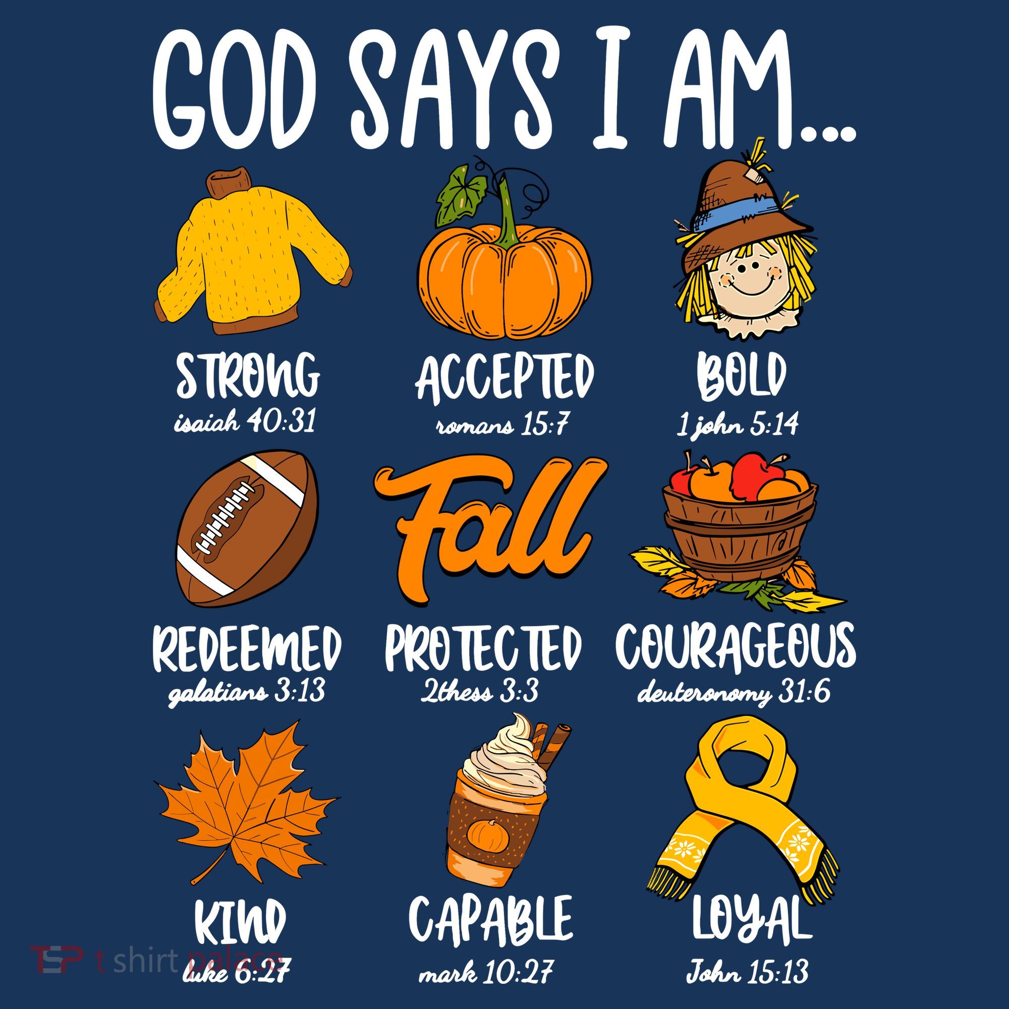 God Says I Am Fall Vibes Autumn Christian Women's Hoodie