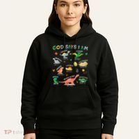 God Says I Am Dinosaur Hoodie thumb 5