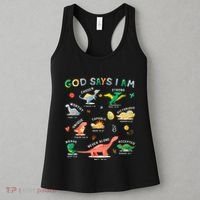 God Says I Am Dinosaur Women's Tank Top thumb 3
