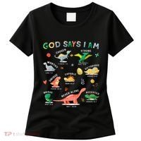 God Says I Am Dinosaur Women's T-Shirt thumb 0