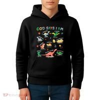 God Says I Am Dinosaur Kids Hoodie thumb 4