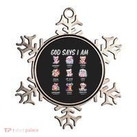 God Says I Am Cute Dog Bible Verse Ornament thumb 0