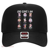 God Says I Am Cute Dog Bible Verse Hat thumb 0