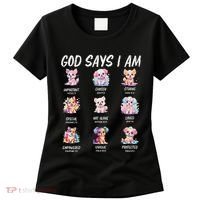 God Says I Am Cute Dog Bible Verse Women's T-Shirt thumb 0