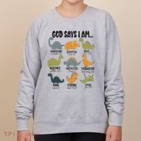 God Says I Am Handsome Women's Sweatshirt thumb 0