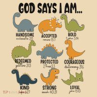God Says I Am Handsome Tote Bag thumb 4