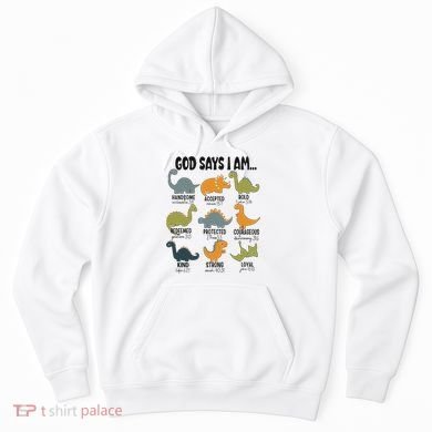 God Says I Am Handsome Hoodie