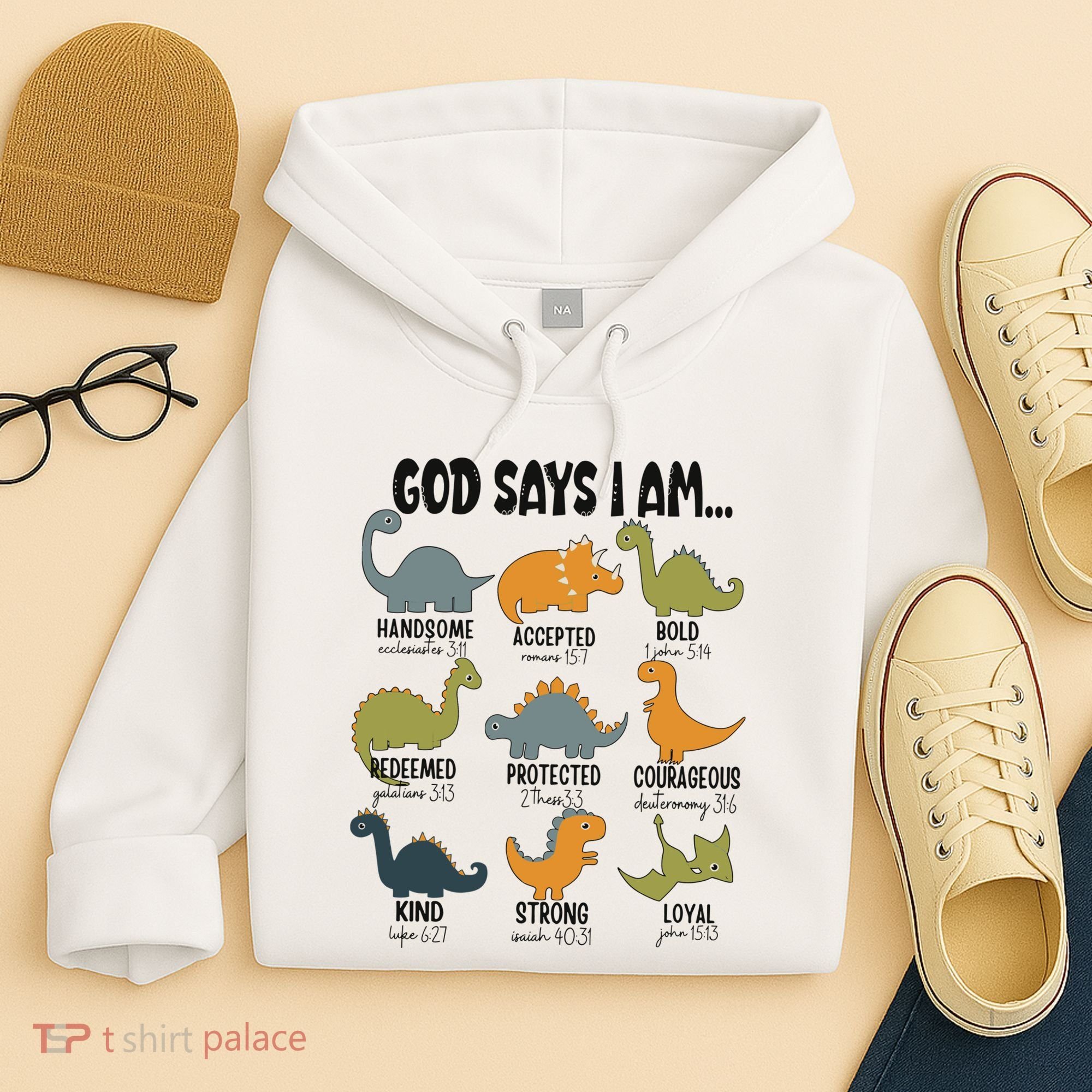 God Says I Am Handsome Hoodie