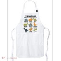 God Says I Am Handsome Apron thumb 0