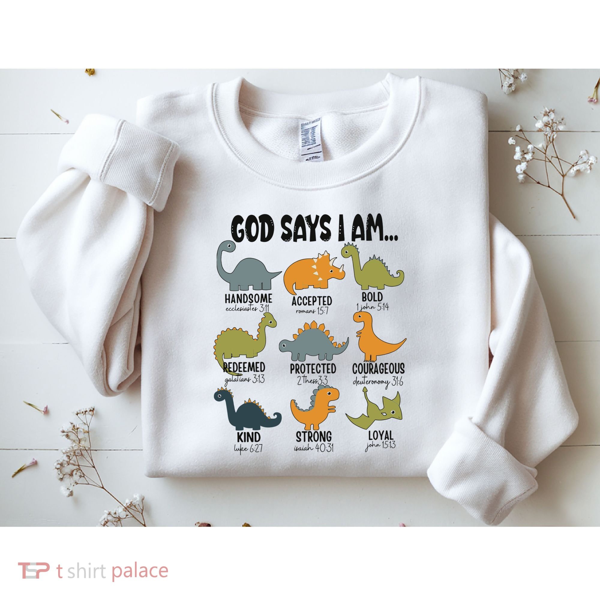 God Says I Am Handsome Sweatshirt