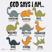 God Says I Am Handsome Sweatshirt thumb 3