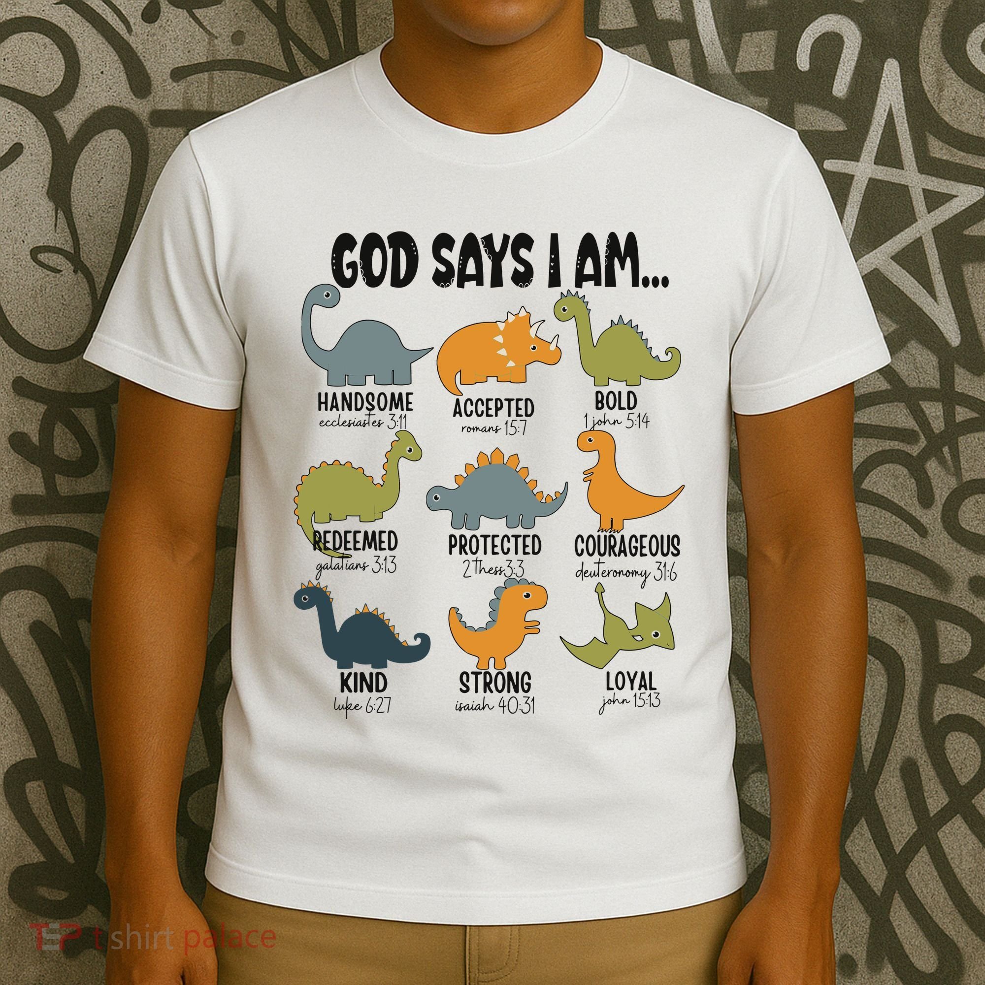 God Says I Am Handsome T-Shirt