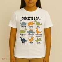 God Says I Am Handsome T-Shirt thumb 4