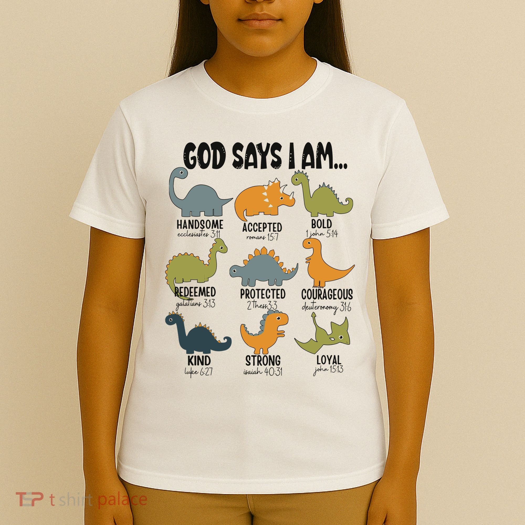 God Says I Am Handsome T-Shirt
