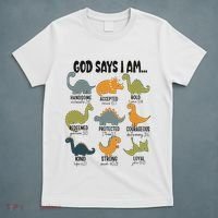 God Says I Am Handsome T-Shirt thumb 5