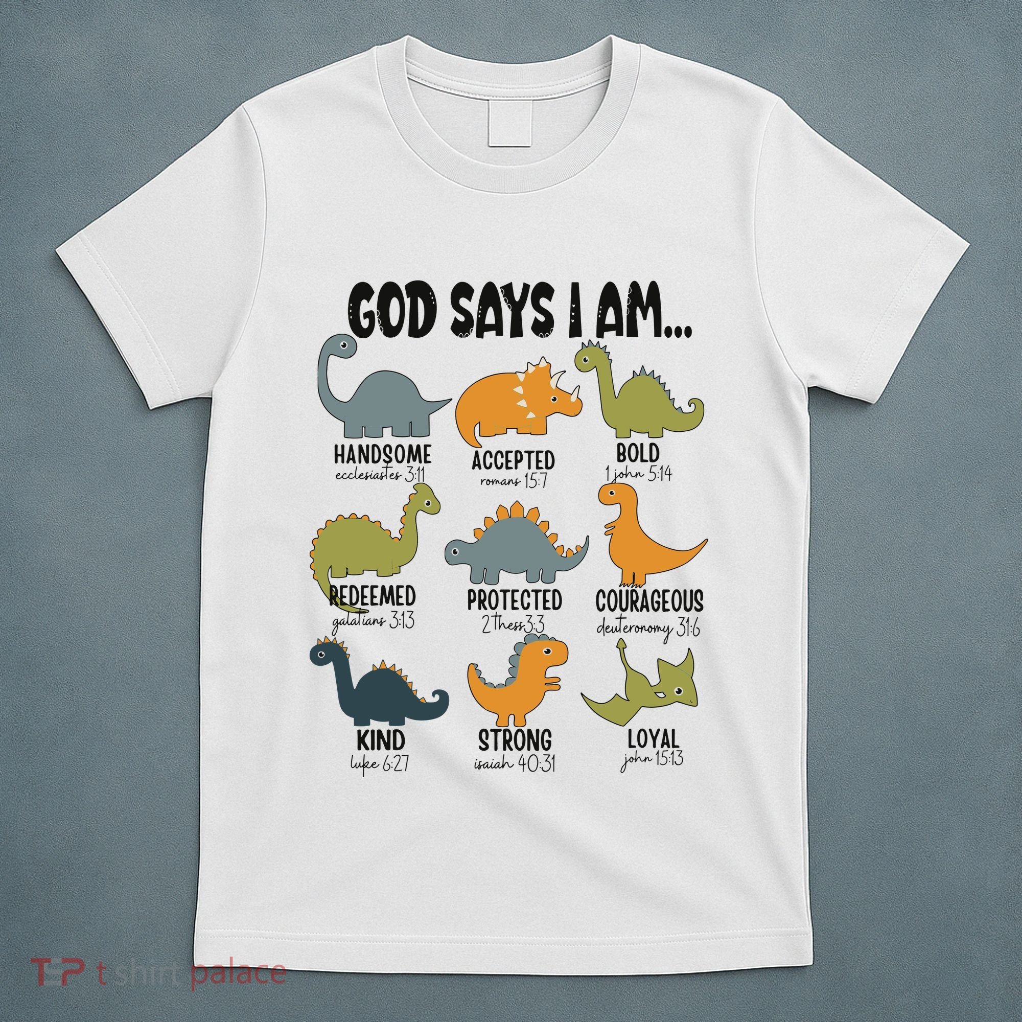 God Says I Am Handsome T-Shirt