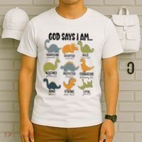 God Says I Am Handsome T-Shirt thumb 6