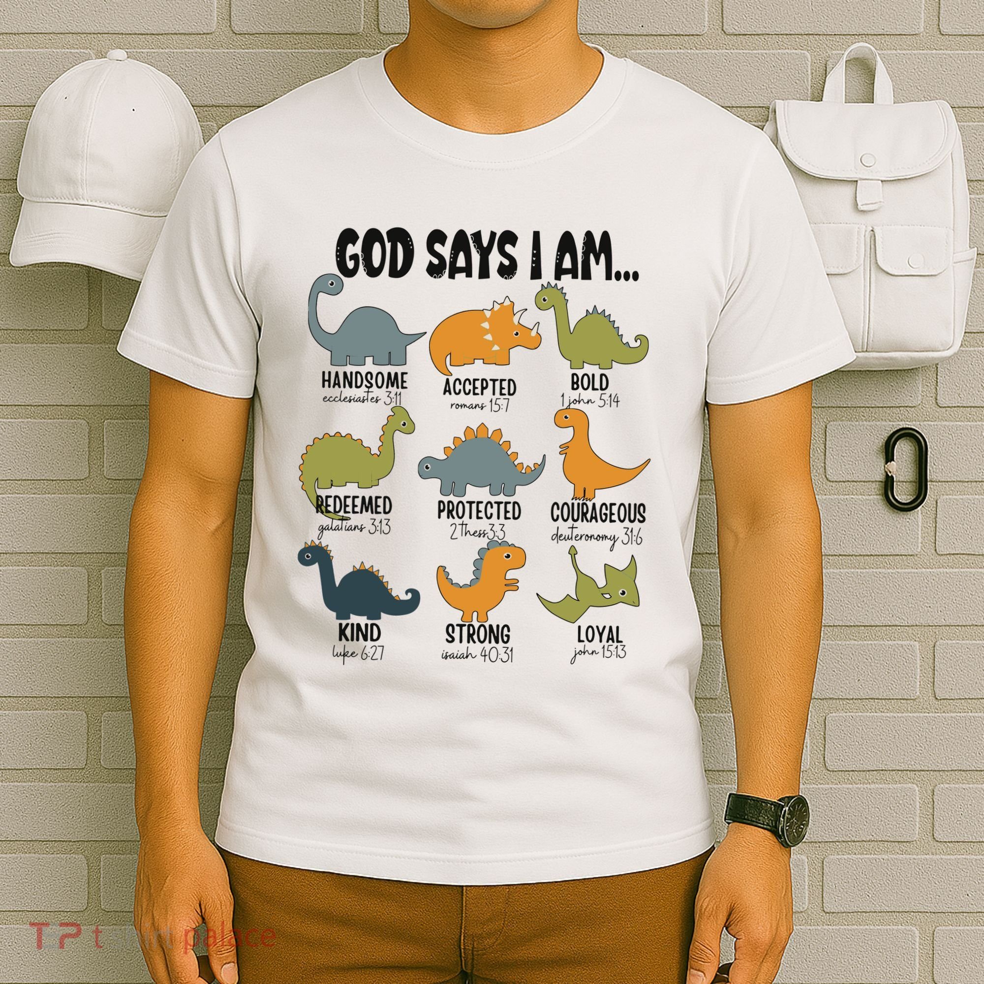 God Says I Am Handsome T-Shirt