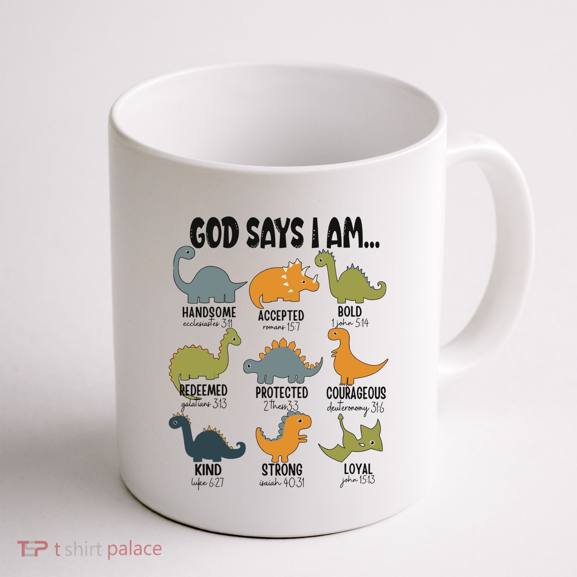 God Says I Am Handsome Coffee Mug