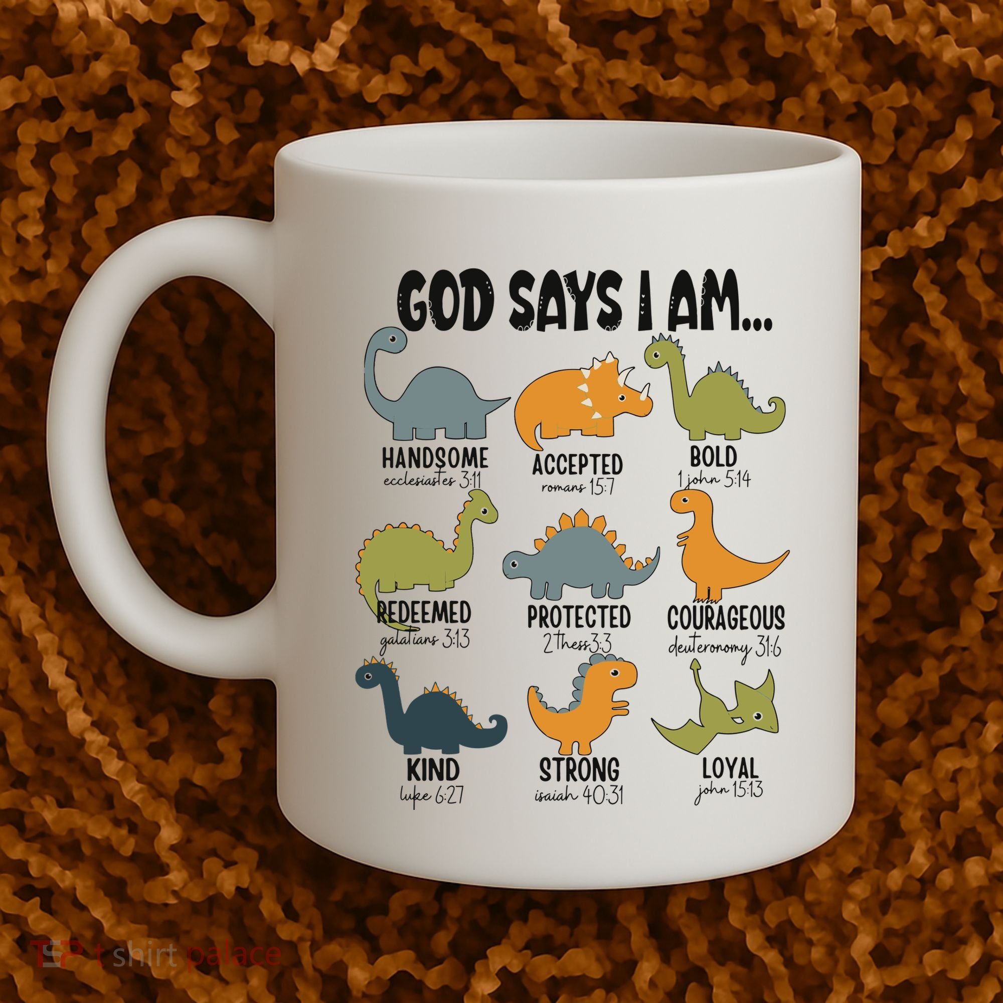 God Says I Am Handsome Coffee Mug