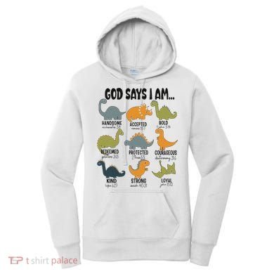 God Says I Am Handsome Women's Hoodie