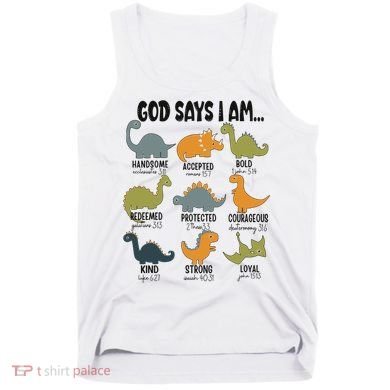 God Says I Am Handsome Tank Top