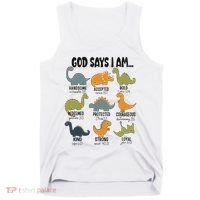 God Says I Am Handsome Tank Top thumb 0