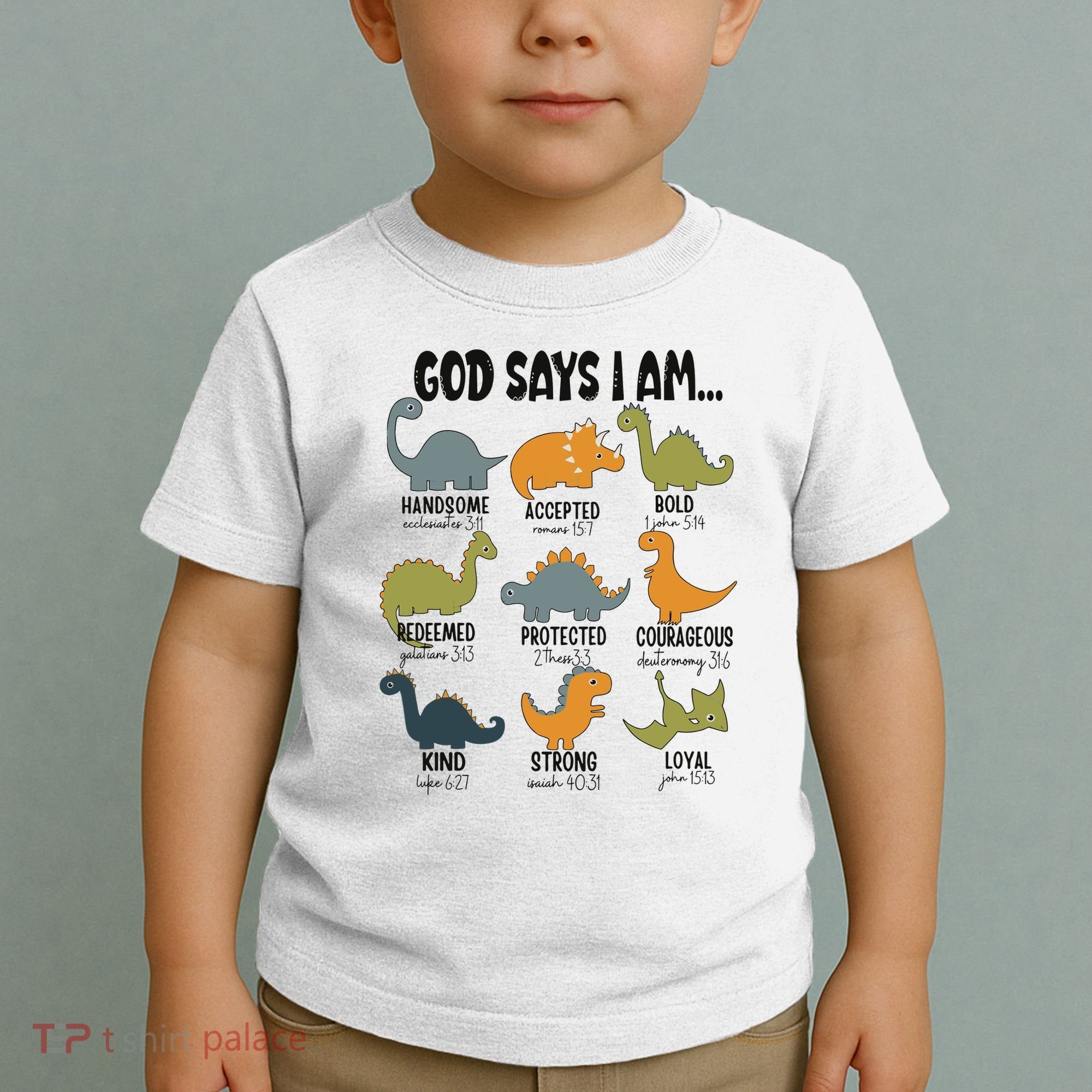 God Says I Am Handsome Toddler T-Shirt
