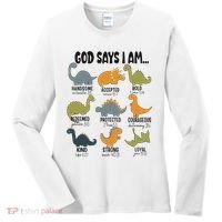 God Says I Am Handsome Women's Long Sleeve Shirt thumb 0