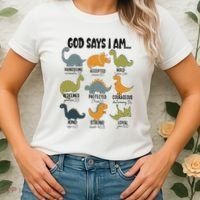 God Says I Am Handsome Women's T-Shirt thumb 2