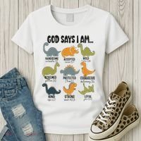 God Says I Am Handsome Women's T-Shirt thumb 3
