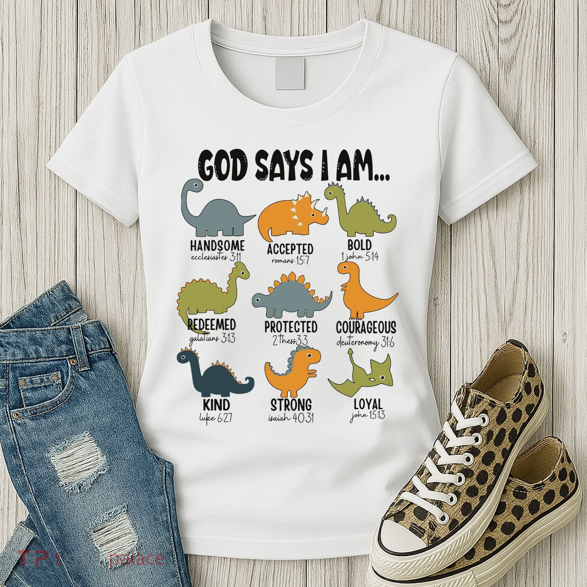 God Says I Am Handsome Women's T-Shirt