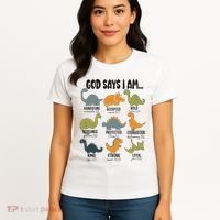 God Says I Am Handsome Women's T-Shirt thumb 4