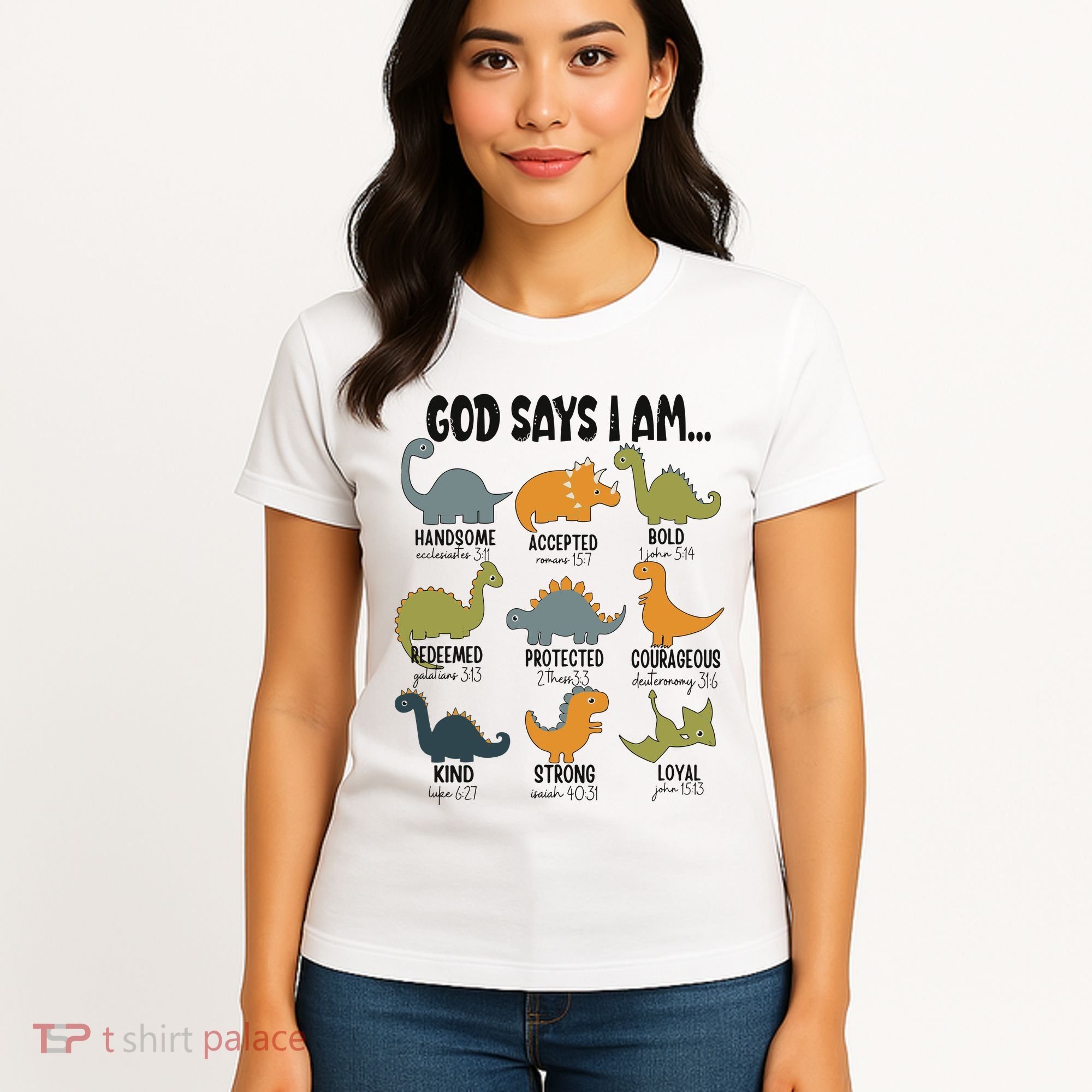 God Says I Am Handsome Women's T-Shirt