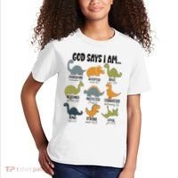 God Says I Am Handsome Kids T-Shirt thumb 2